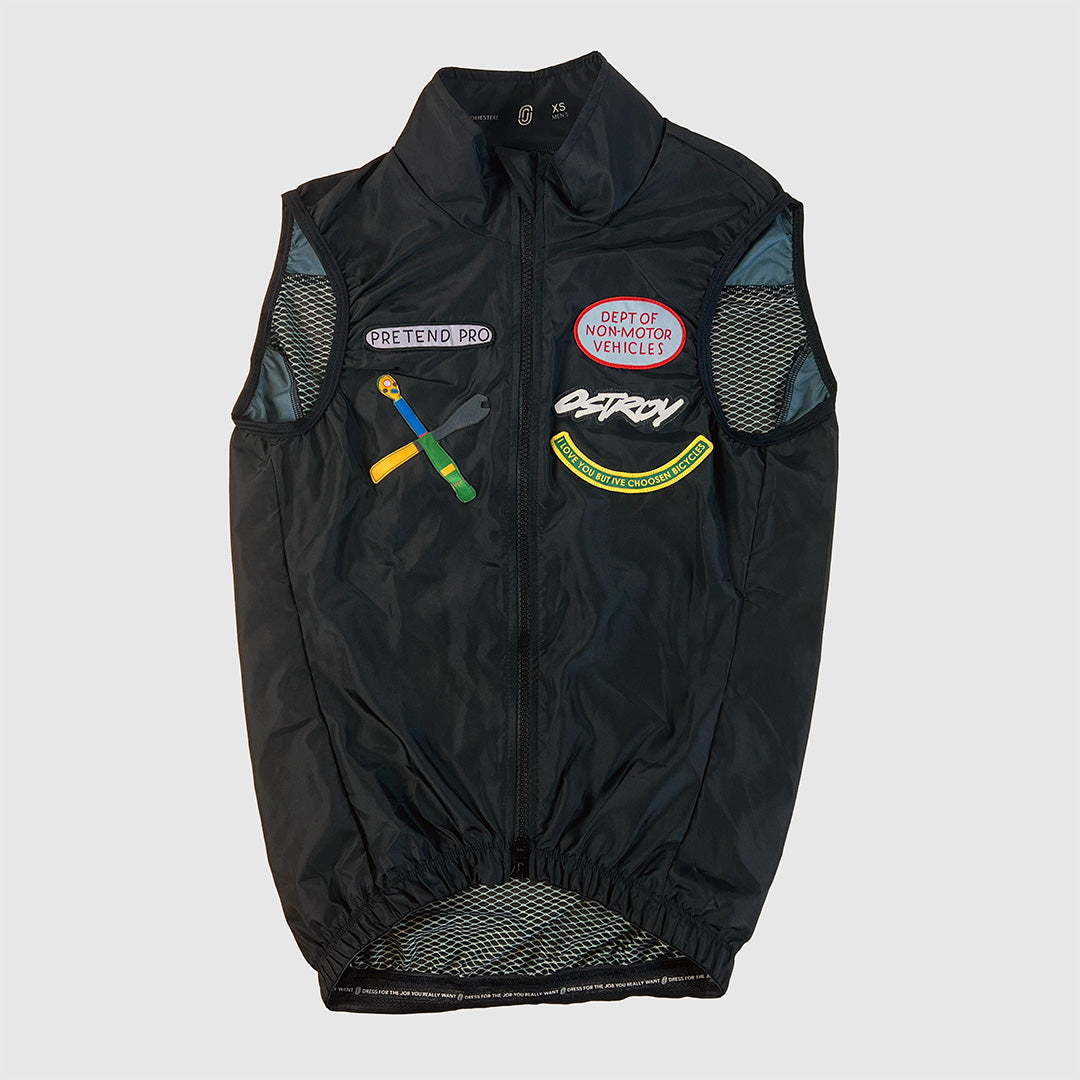 Toppa Patches Vest - Customizable Iron-On & Sew-On Patches for Denim Jackets, Jeans & Backpacks - Perfect for DIY Fashion & Personal Style