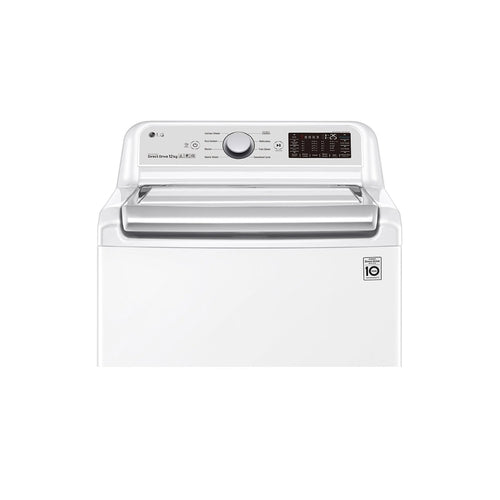 LG 12kg Top Load Washing Machine with TurboClean3D™ Technology - Energy Efficient Large Capacity Laundry Washer for Home & Family Use