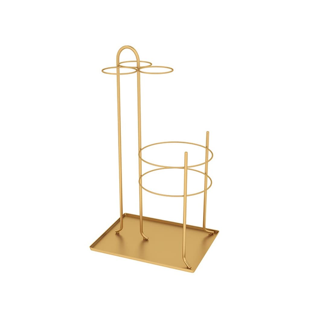 Premium Metal Umbrella Stand - Nordic Style Indoor/Outdoor Umbrella Holder for Home, Hotel Lobby & Storefront - Rustproof Storage Bucket (Multiple Colors & Sizes Available) - Perfect for Entryway, Porch, Restaurant & Office Organization