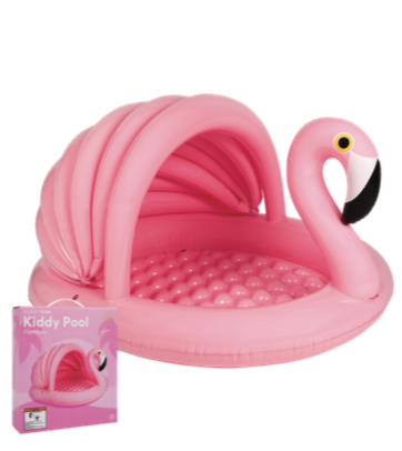 Best Inflatable Flamingo Kiddy Pool for Kids - Fun Outdoor Water Play, Summer Backyard Splash Pad, Toddler Swimming Pool for Ages 2-6 - Perfect for Beach, Garden & Birthday Parties