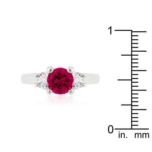 Mini Pink Tourmaline Triplet Ring - Dainty Gemstone Jewelry for Women | Perfect for Everyday Wear, Gift Giving & Special Occasions