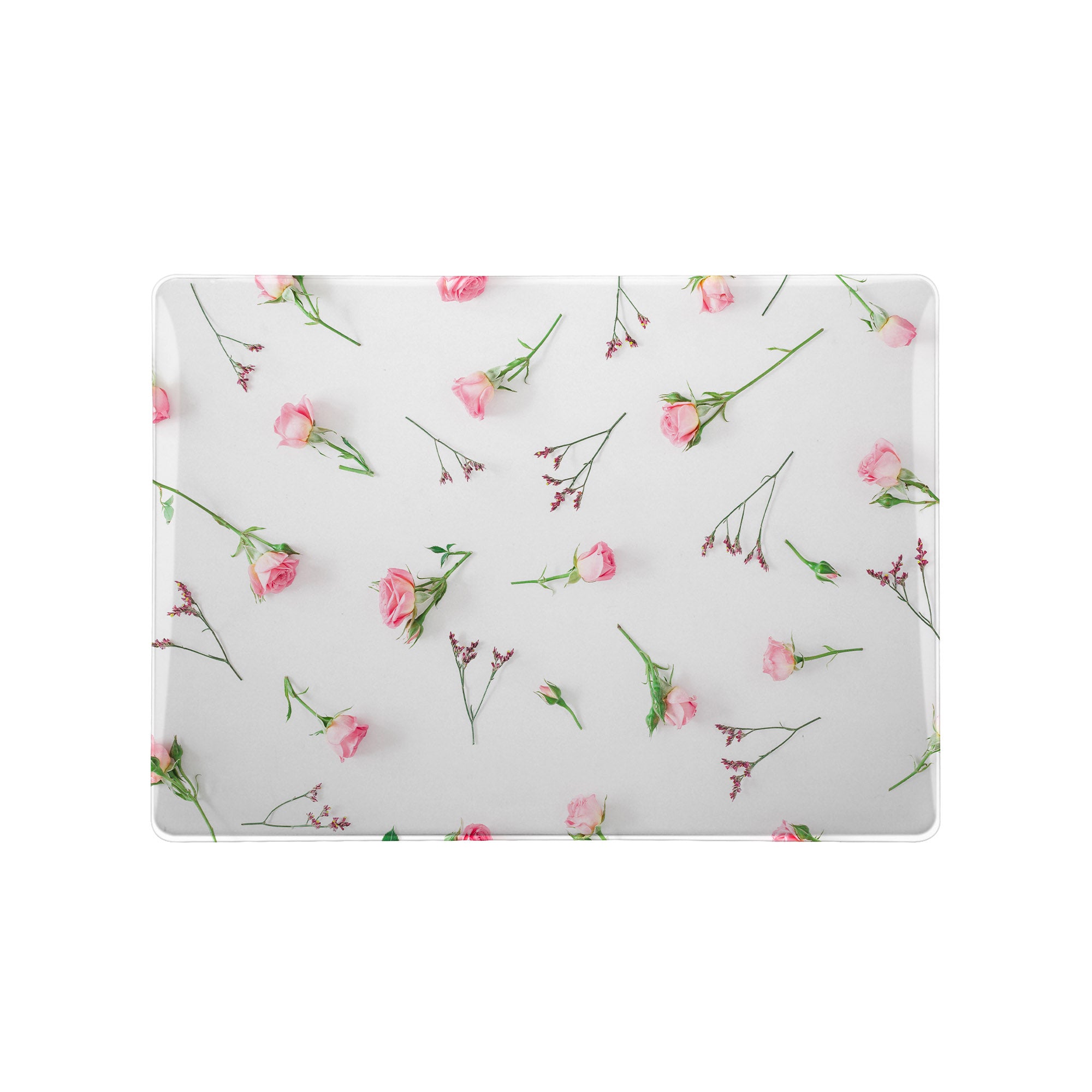 Premium Surface Laptop Case with Elegant Flat Flower Design - Slim Protective Cover for Microsoft Surface Laptop (1-5) - Perfect for Work, Travel & School Use