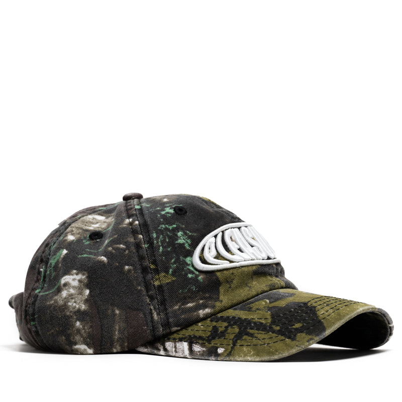 Pleasures Bubble Logo Polo Cap - Camo Print Streetwear Hat for Men & Women | Perfect for Casual Outfits, Hip-Hop Style & Urban Fashion