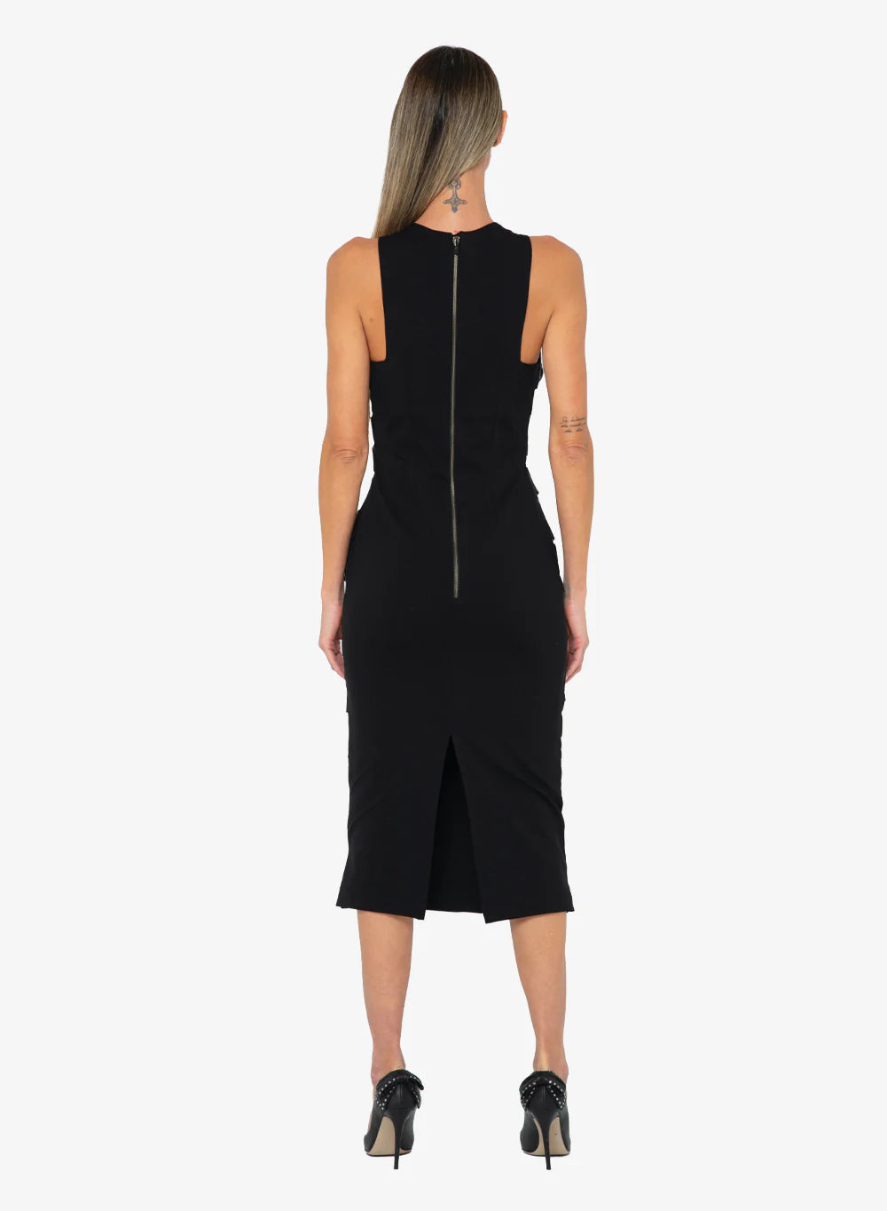 Brice Black Dress for Women - Elegant & Comfortable Formal Wear for Office, Party & Evening Events