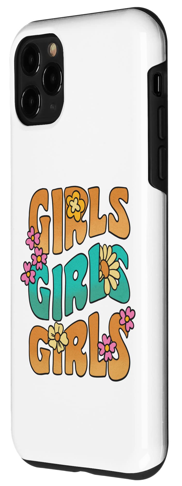 iPhone 11 Pro Case for Women - Floral Design Protective Phone Cover - Perfect for Everyday Use, Work & Travel