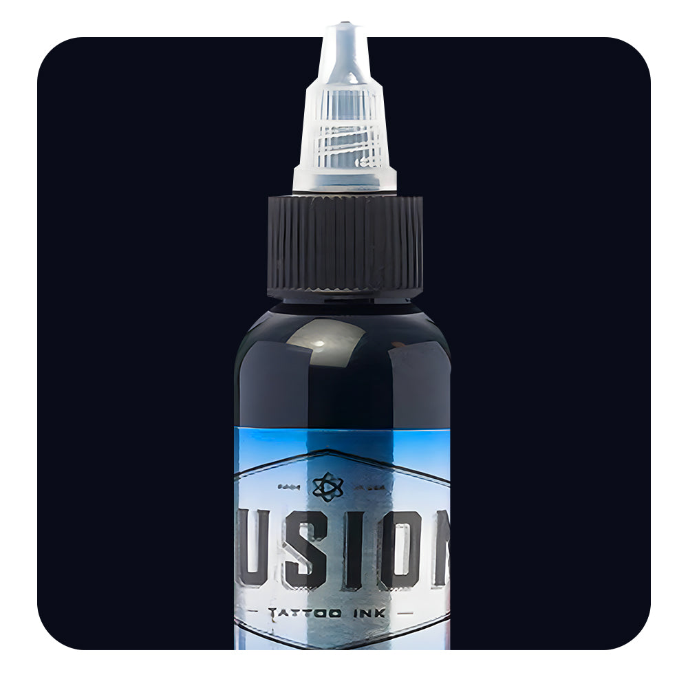 Premium Black Fusion Tattoo Ink - Professional Tattoo Supplies for Artists - Various Sizes Available - Perfect for Tattoo Studios & Body Art Enthusiasts