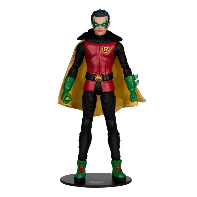 Robin Action Figure with Comic Batman: Reborn Page Punchers by McFarlane | DC Collectible for Display & Superhero Battles