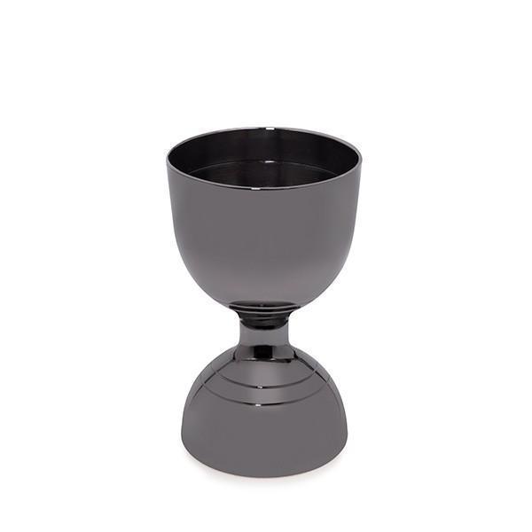 Cocktail Kingdom Leopold Jigger Gunmetal - Professional Stainless Steel Measuring Cup for Bartenders, Mixologists & Home Bars - Perfect for Crafting Cocktails, Martinis & Mixed Drinks
