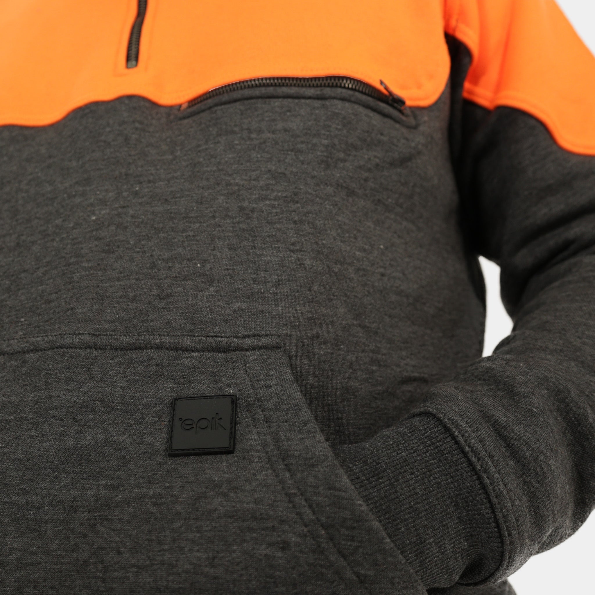 Peak Quarter Zip Sweater for Men - Lightweight Fleece Pullover with Zipper, Comfortable Casual & Outdoor Wear for Hiking, Running, and Travel