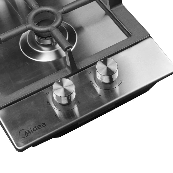 30cm 2 Burner Gas Stove - Stainless Steel Cooktop with Safety Features | Perfect for Small Kitchens, Camping & Outdoor Cooking | Model 30SB005