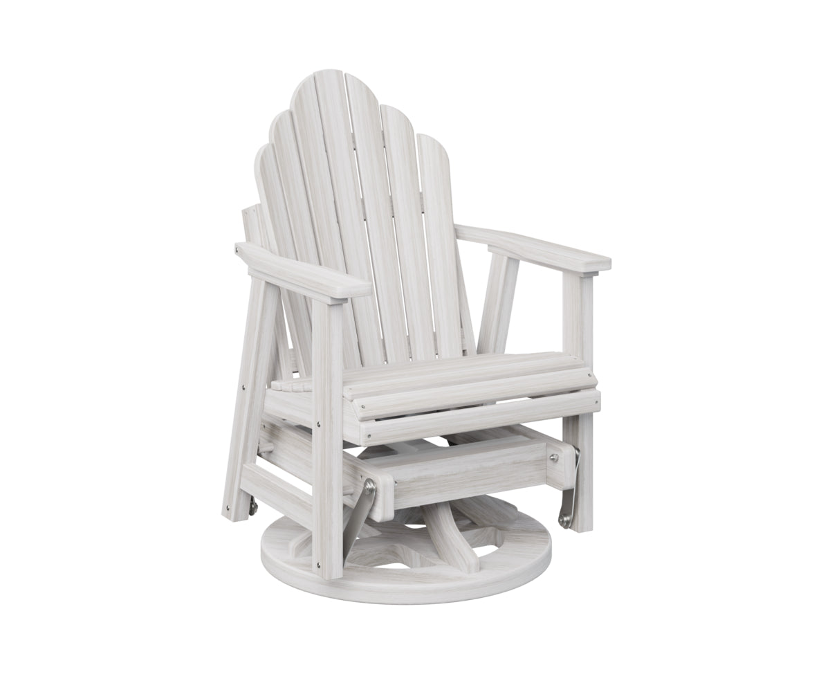 Berlin Gardens Cozi Back Swivel Glider - Outdoor Patio Rocking Chair with Cushion, Weather-Resistant for Garden, Deck, Porch & Poolside Relaxation