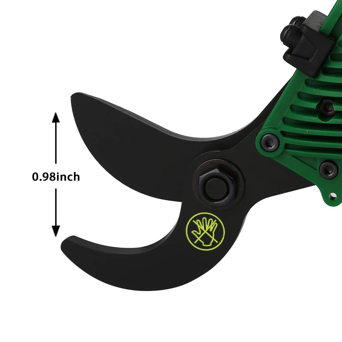 **Air-Powered Pneumatic Pruning Shears - Extension Pole Tree Trimmer for Branches & Grass - Heavy Duty Garden Scissors for Professional Landscaping & DIY Gardening**    *(Perfect for Tree Trimming, Hedge Cutting, Lawn Care & Outdoor Maintenance)*