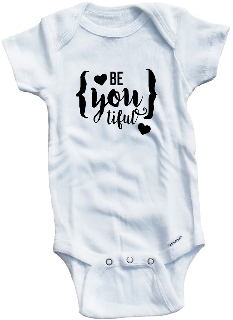 Baby Tee Time Girls' Be (You) Tiful One Piece - Playtime & Outfits