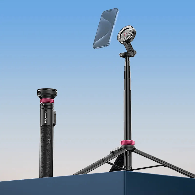 Ulanzi MT 84 Magnetic Phone Tripod Stand with Strong Stability - Perfect for Vlogging, Photography, and Video Calls