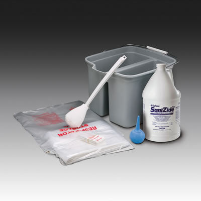 Allegro 4002 Respirator Cleaning Kit with Liquid Soap | Reusable Mask Cleaning Solution for N95, KN95 & Surgical Masks | Perfect for Healthcare Workers & Industrial Use