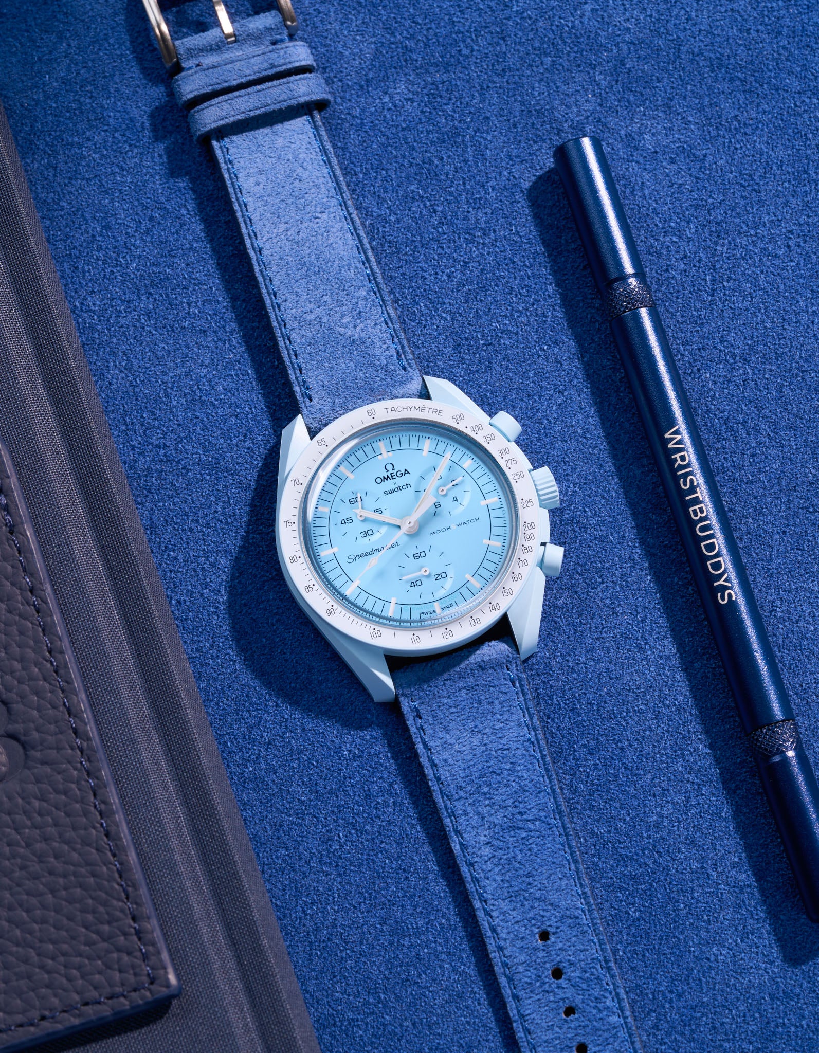 Premium Genuine Leather Watch Straps for Omega X Swatch Mission to Uranus - Replacement Bands for Everyday Wear & Special Occasions