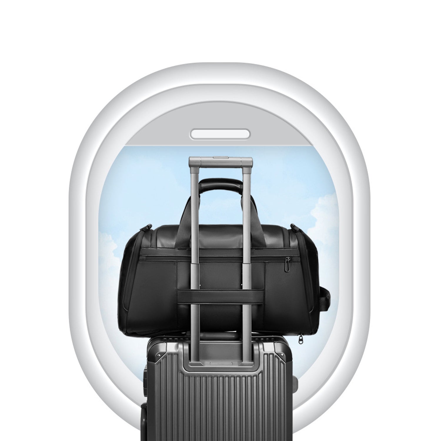 3 in 1 Expandable Travel Garment Backpack 55L with USB Charging Port & Water Resistant - Perfect for Business Trips, Weekend Getaways & Airplane Carry On