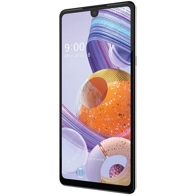 LG Stylo 6 64GB Titan Gray Unlocked GSM Smartphone - Cricket Wireless Compatible, Large HD Display with Stylus Pen for Note Taking & Drawing