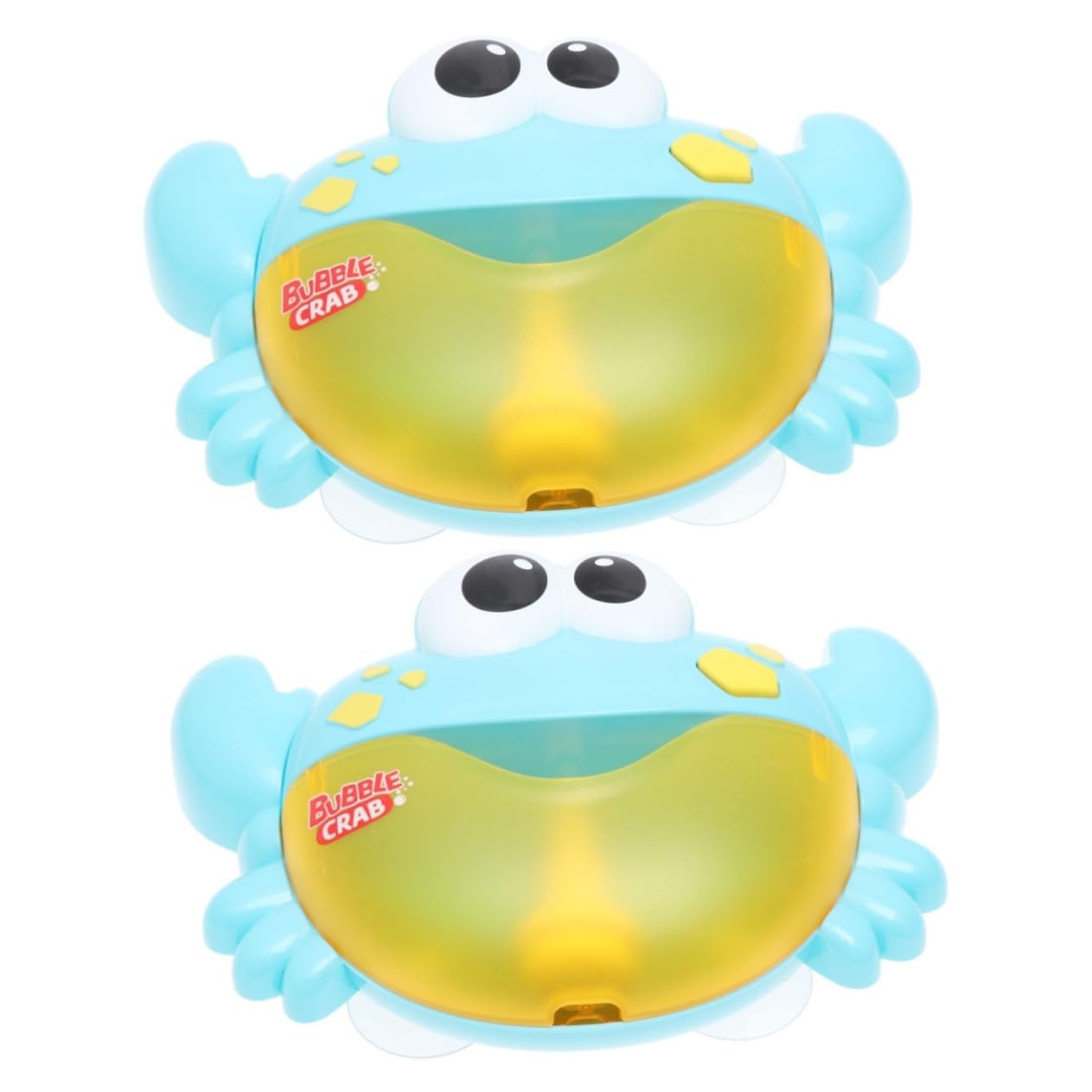 HEMOTON 2 Pack Bubble Blower Machine - Automatic Bubble Maker for Kids, Outdoor Party, Bath Toys - Fun Crab Shaped Bubble Gun (Blue) - Perfect for Birthday Parties, Backyard Play & Summer Activities