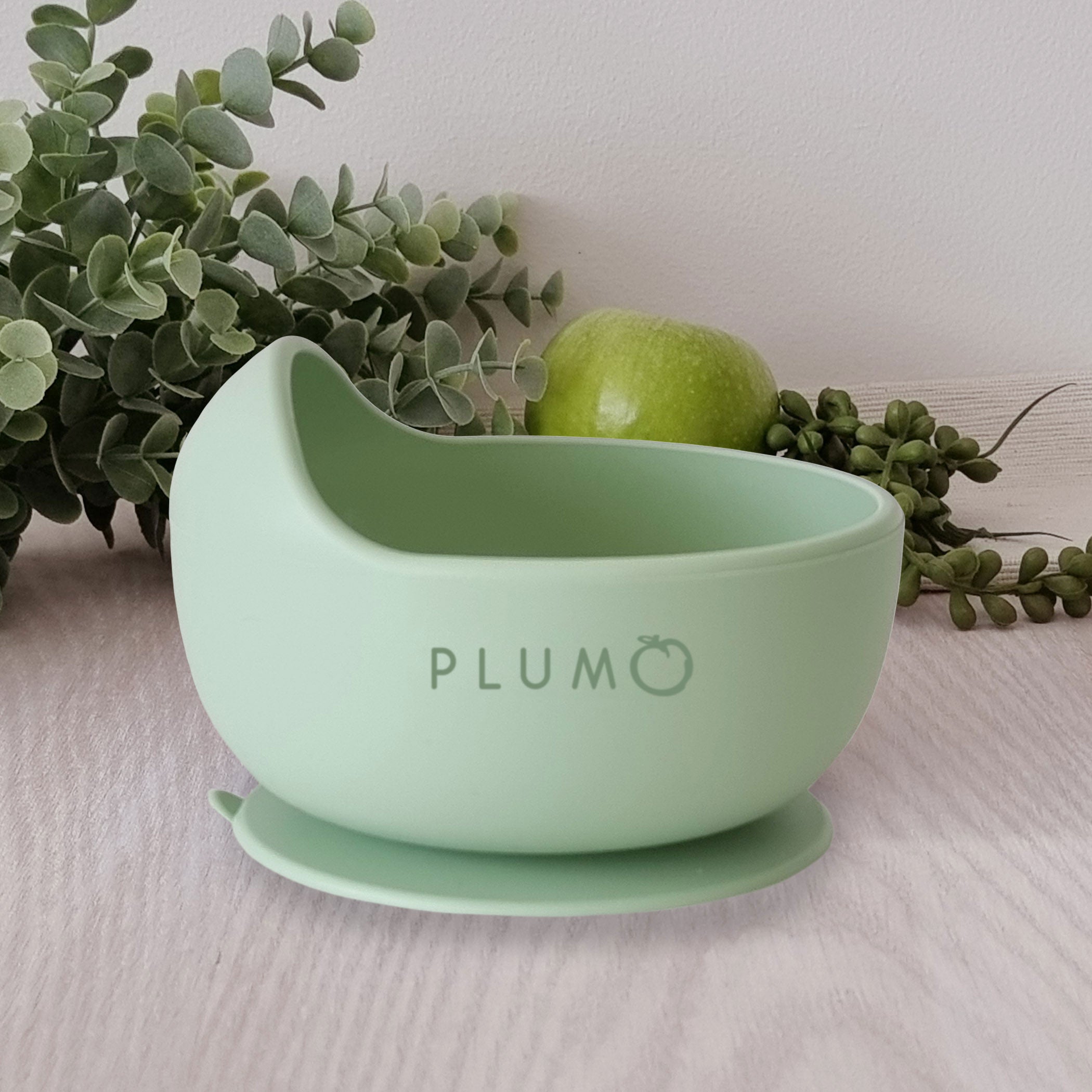 Premium Silicone Duck Egg Bowl - Non-Slip, BPA-Free Olive Green Feeding Dish for Babies & Toddlers - Perfect for Baby-Led Weaning, Puree Feeding, and Snack Time