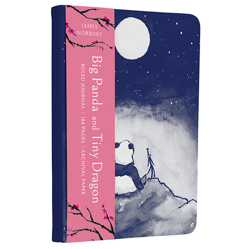 Big Panda and Tiny Dragon Hardcover Journal - Inspirational Notebook for Writing, Sketching & Journaling - Perfect Gift for Book Lovers & Mindfulness Enthusiasts