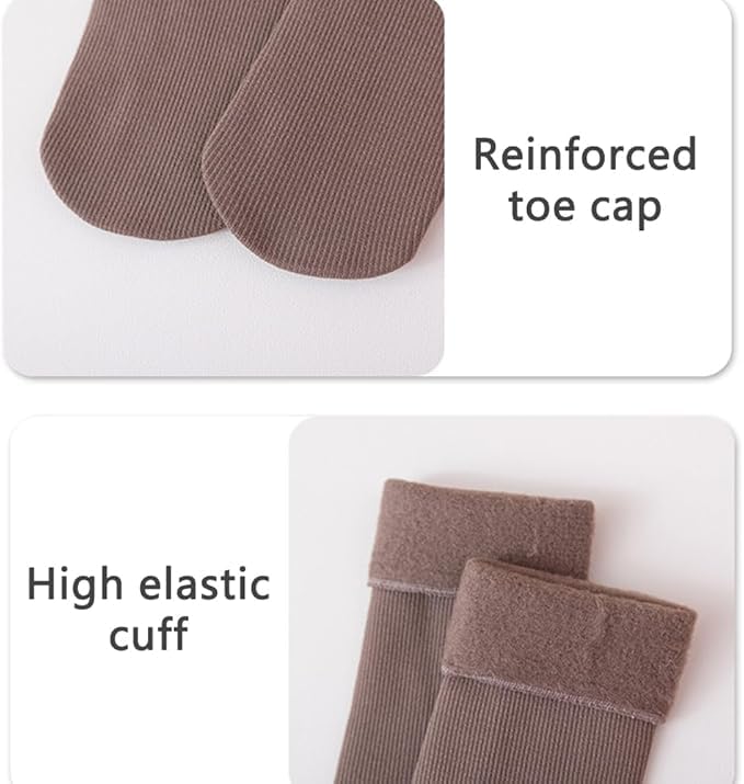 Janemore Women's Ultra Soft Velvet Thermal Socks - Fleececozy Winter Warm Socks for Cold Weather Protection | Perfect for Indoor, Outdoor & Sleeping