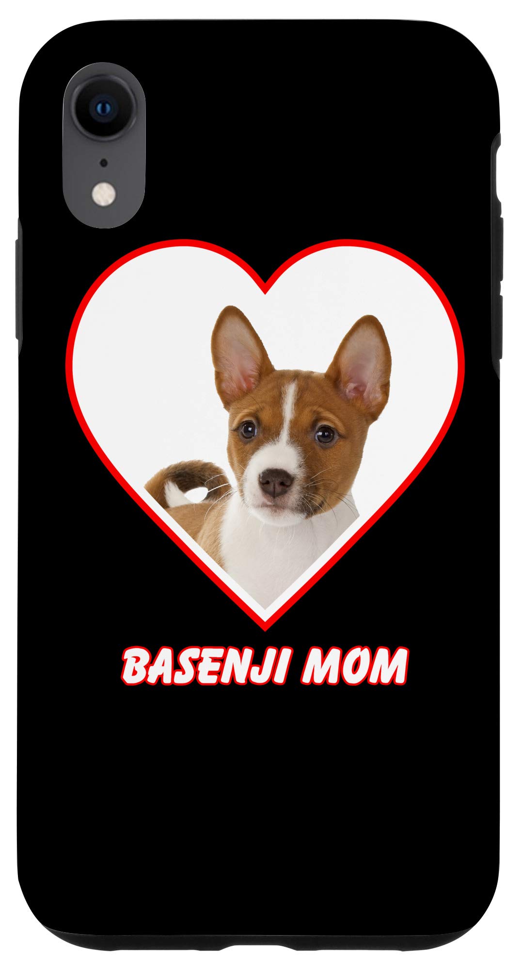 iPhone XR Basenji Dog Mom Case - Durable Protective Phone Cover for Dog Lovers, Perfect for Everyday Use and Outdoor Adventures