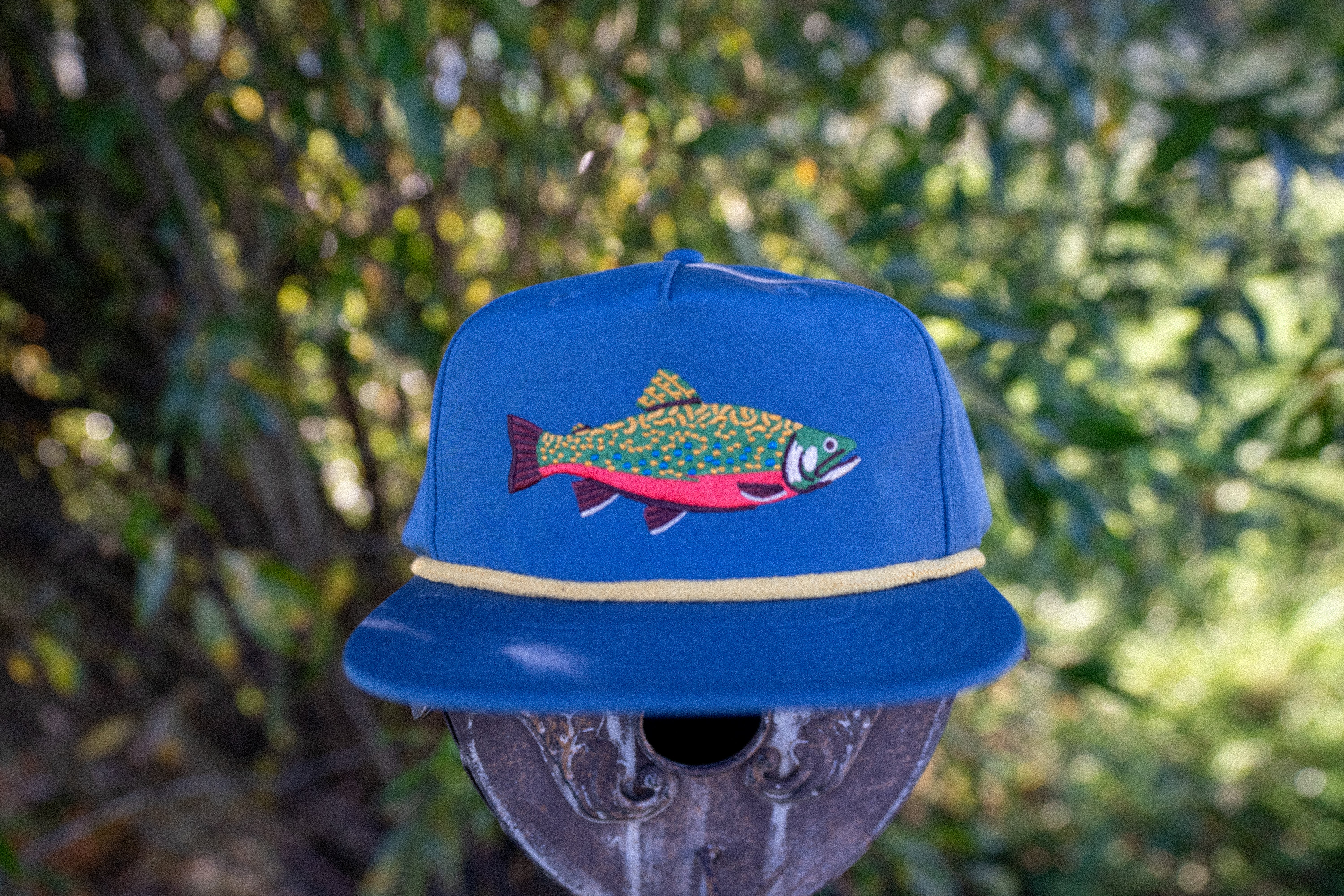Brook Trout Native Trout Hat - Premium Quality Fishing Hat for Outdoor Enthusiasts - Perfect for Fly Fishing, Camping, and Hiking Adventures
