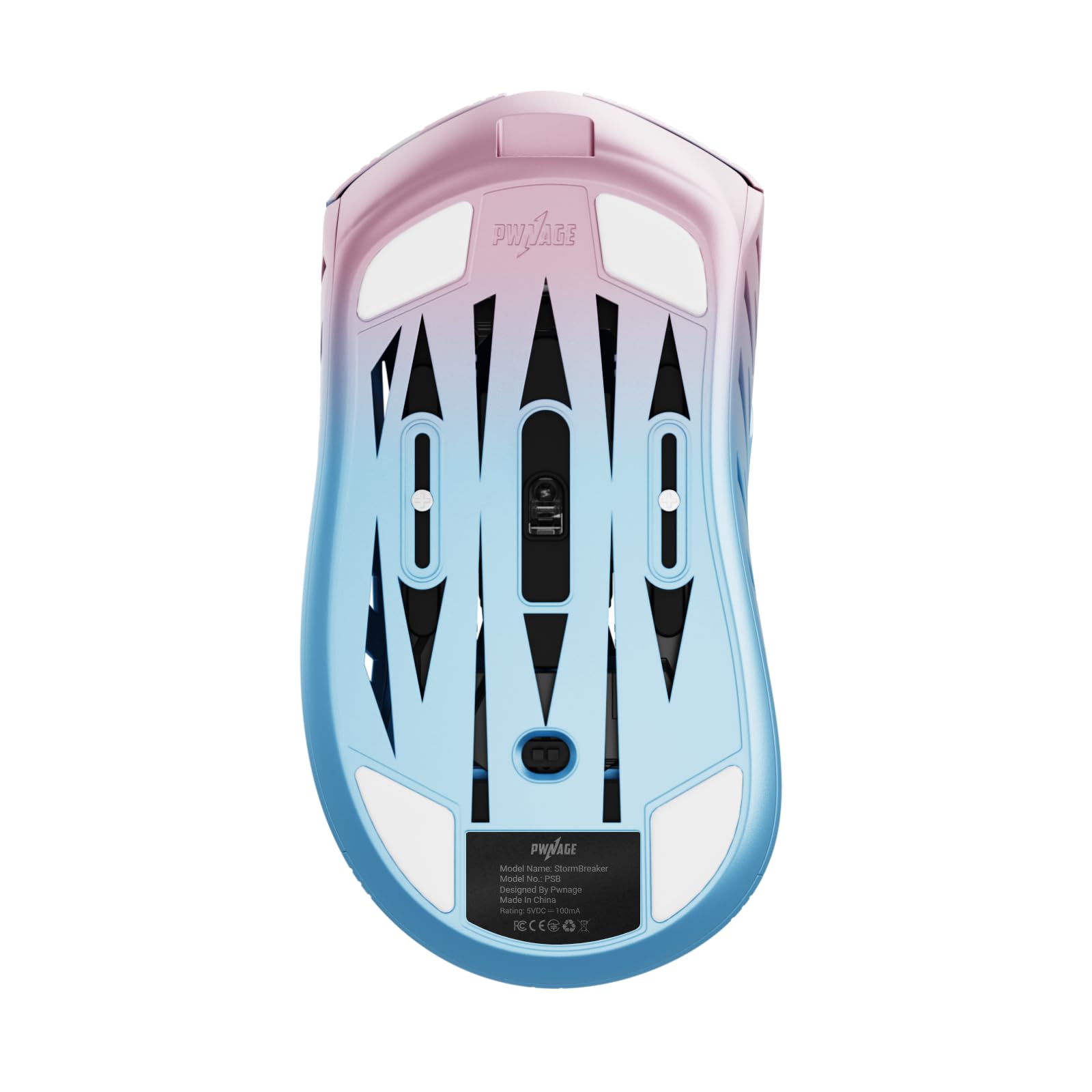 PWNAGE Stormbreaker Wireless Magnesium Gaming Mouse - PAW3395 Sensor, 26,000 DPI, 4000Hz Polling Rate - Ergonomic Esports Mouse with 100% PTFE Skates - Perfect for Competitive Gaming & Professional Streamers