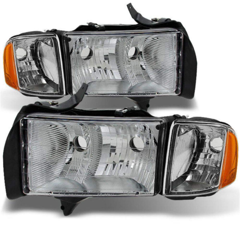 High-Quality Headlights Replacement with Corner Lamps - CH2502123, 55077025AG, 55077024AG - Perfect for Night Driving & Vehicle Safety Upgrades