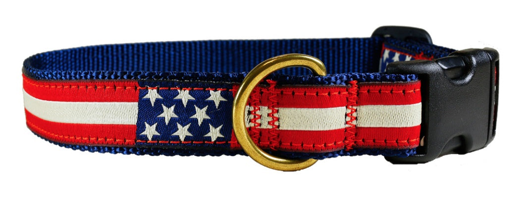 Vintage Style Dog Collar - Durable Nylon Pet Collar with Adjustable Buckle for Small Medium Large Dogs - Perfect for Daily Walks, Training, and Outdoor Adventures