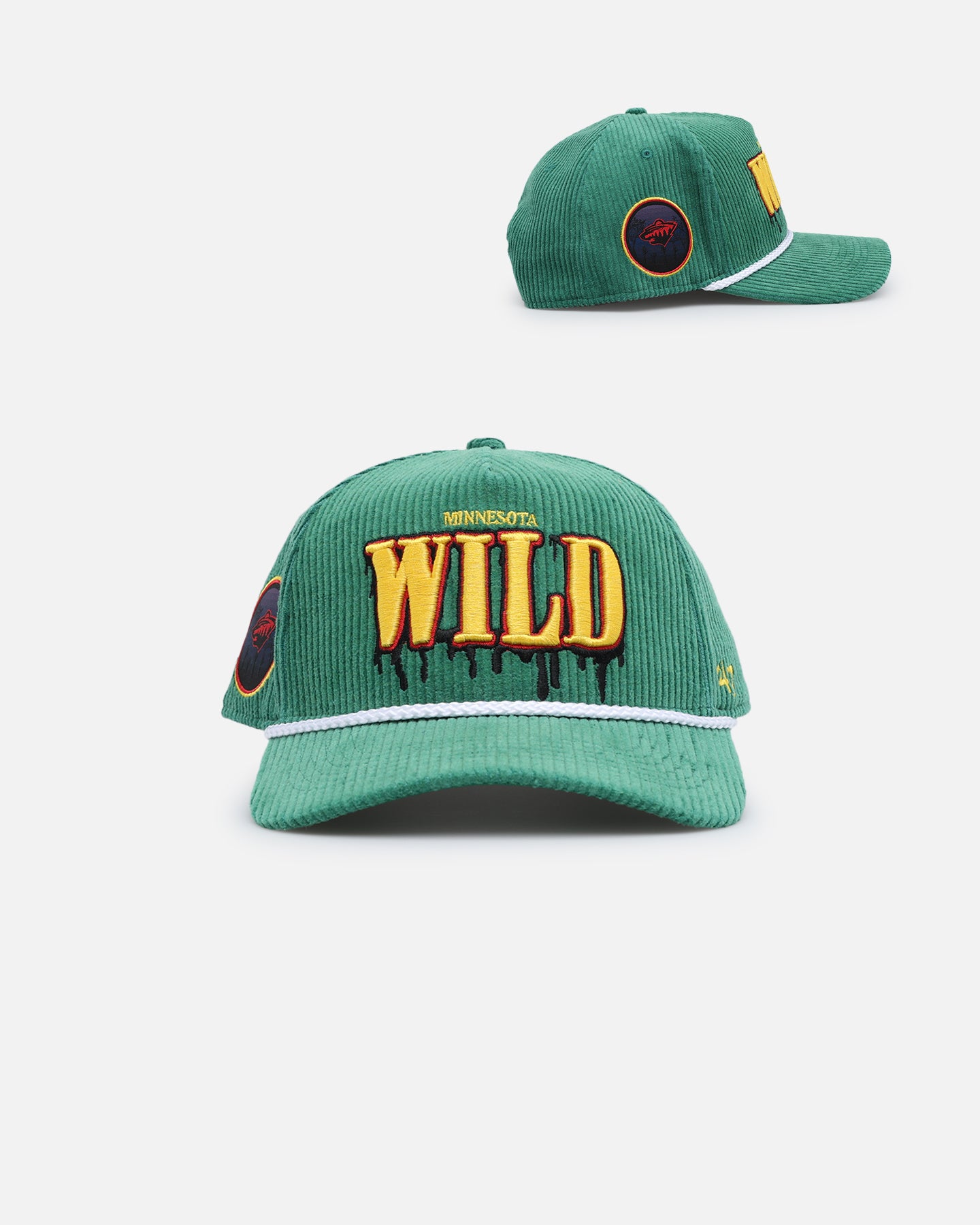 47 Brand Minnesota Wild Slasher 47 Hitch Snapback Kelly Green Adjustable Hat - Perfect for Hockey Games, Outdoor Activities & Casual Wear