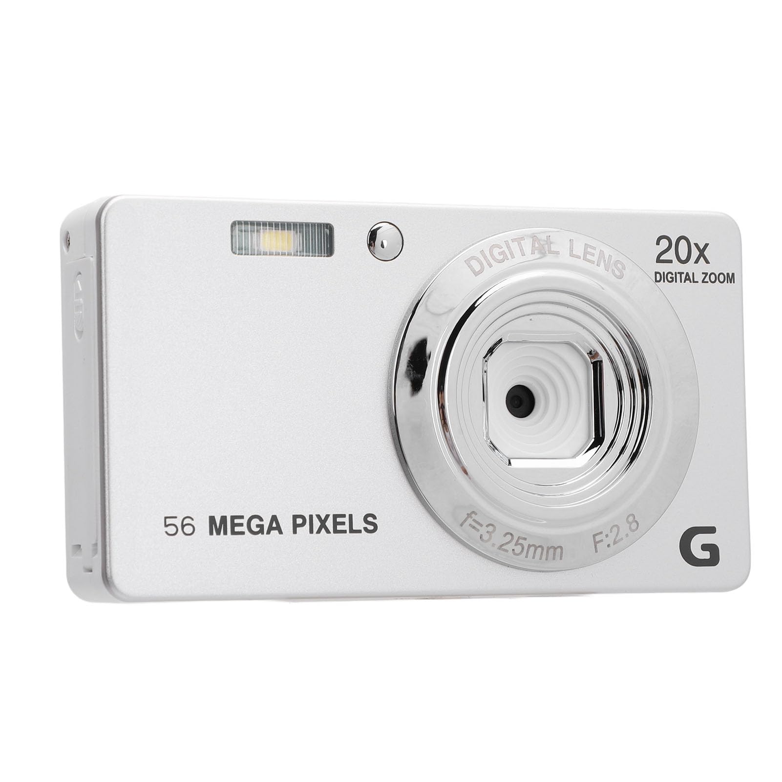 4K UHD 56MP Digital Camera with 20X Zoom - 1080P Vlogging Camera for YouTube, Portable Compact Point and Shoot Camera for Teens & Adults Beginners - Perfect for Travel, Blogging and Family Events