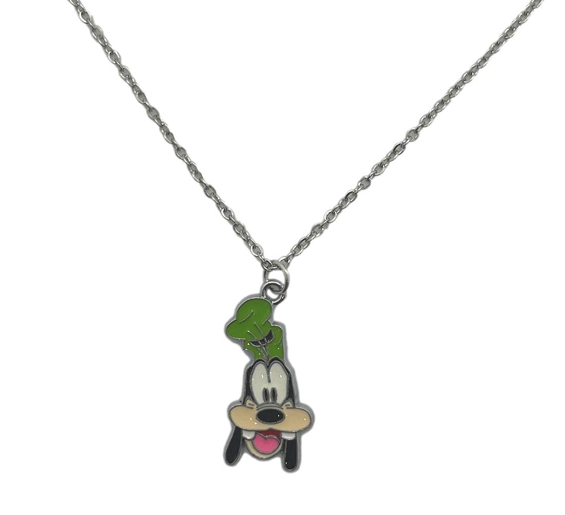 Goofy Dog Charm Necklace - Cartoon Pendant for Disney Fans