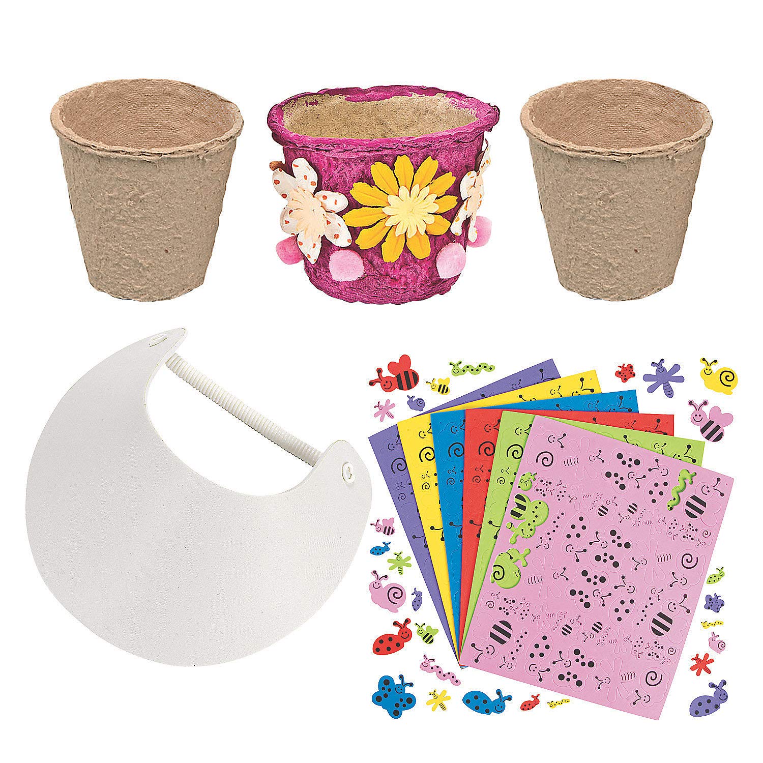 DIY Gardening Kit - 536 Pieces Craft Set for Kids & Adults - Perfect for Home Gardening, School Projects & Creative Gifts