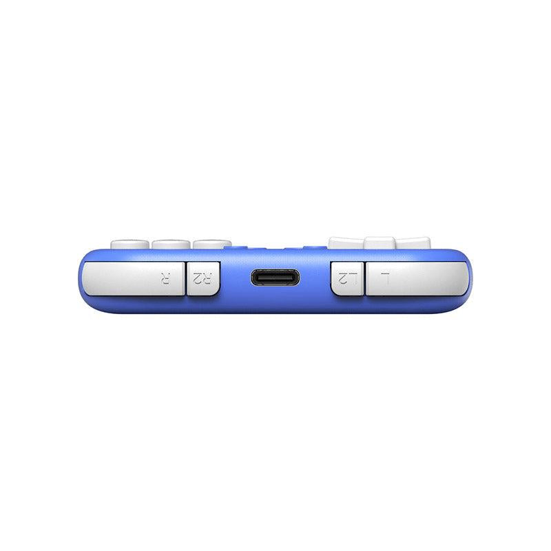 8BitDo Micro Bluetooth Gamepad (Blue) - Wireless Controller for Nintendo Switch, PC, Android & iOS - Compact & Portable for Gaming On-The-Go