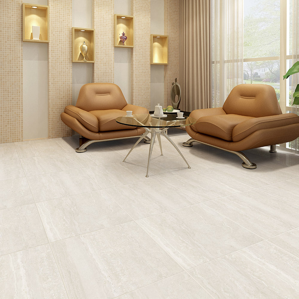 Northport Classico 600x600mm Matte Porcelain Tile - Premium Flooring for Living Room, Kitchen & Bathroom Renovation