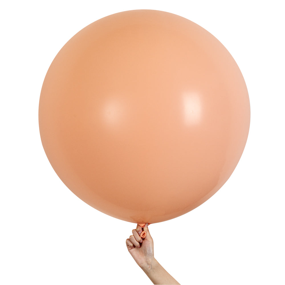 Pastel Orange Latex Balloons - 36 Inch, Pack of 10 | Party Decorations, Birthday, Baby Shower, Wedding & Events
