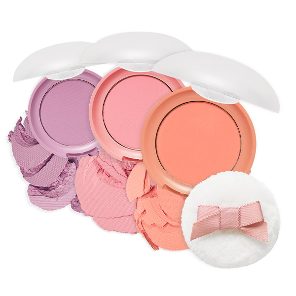 Etude House Lovely Cookie Blusher - Soft Matte Cheek Blush for Natural Flush | Long-Lasting & Buildable Formula | Perfect for Daily Makeup & Special Occasions