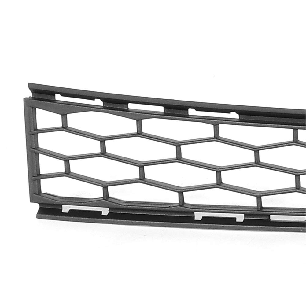 Acouto Front Bumper Lower Grill Set for Maserati Ghibli 2014-2017 - ABS Car Front Bumper Grille Mesh Guard Cover Accessories | Enhances Style & Protects Vehicle from Road Debris