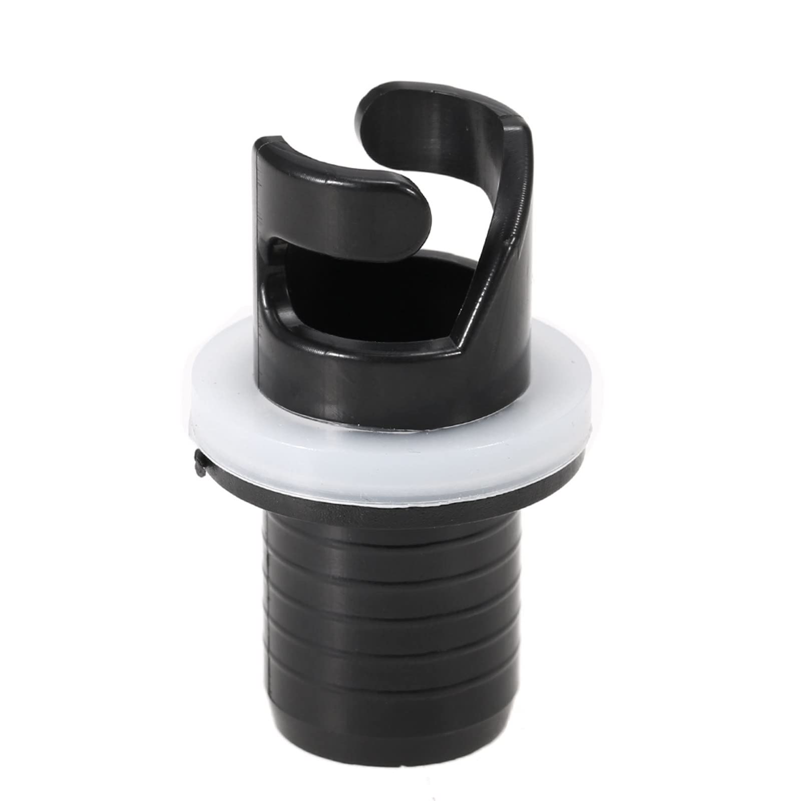 2Pcs Inflatable Boat Kayak Air Valve Adapter - Universal Inflation Hose Connector for Foot Pump | Perfect for Water Sports, Fishing & Outdoor Adventures