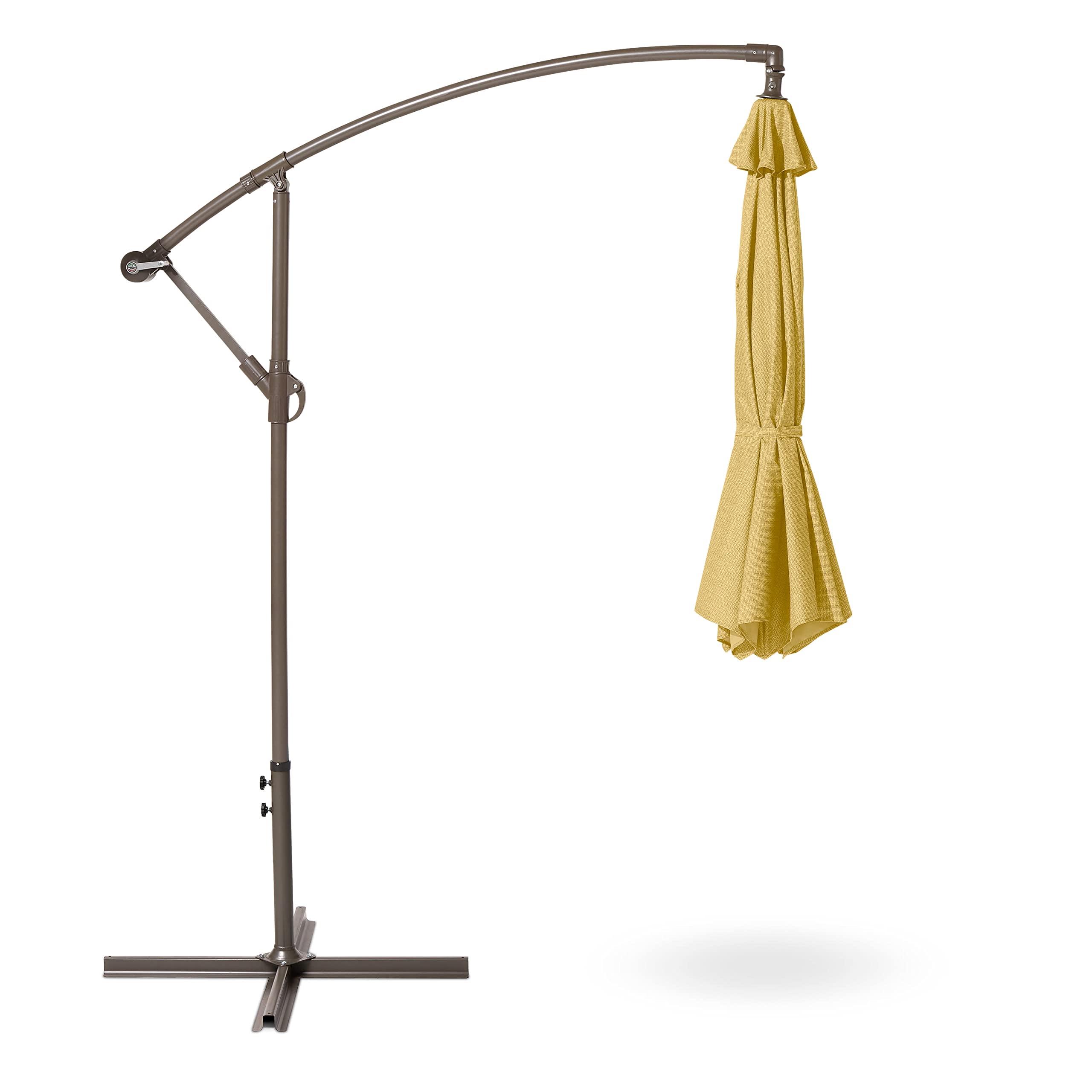 Classic Accessories DUCN2 Weekend Patio Cantilever Umbrella - Outdoor Sun Shade for Pool, Deck, Garden & Backyard - Waterproof & UV Protection Cover