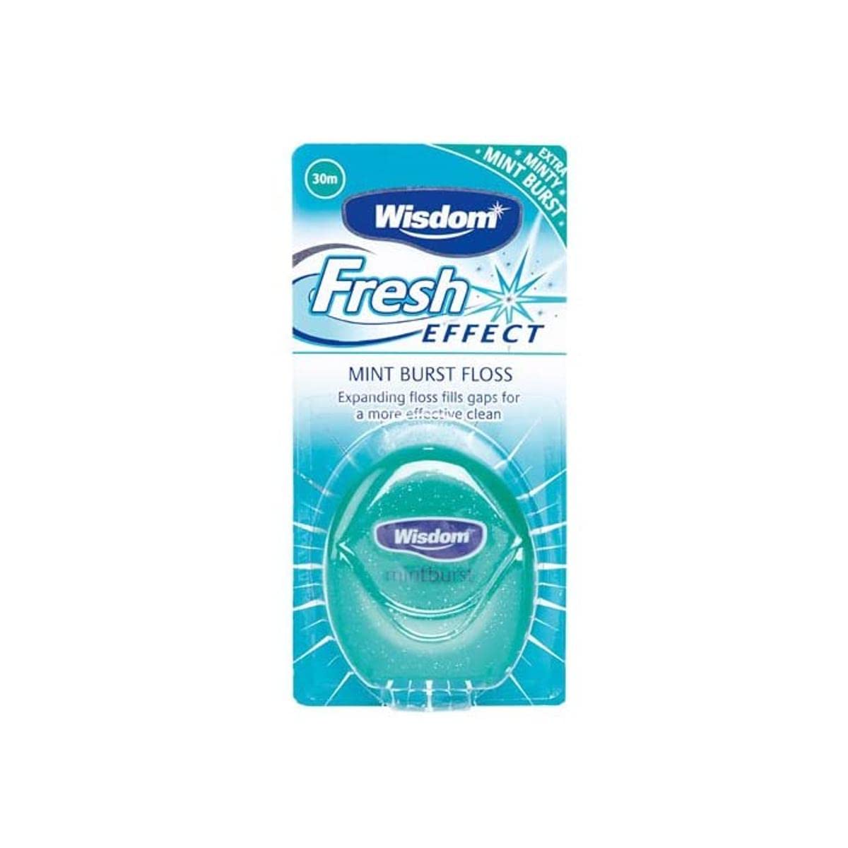 Fresh Effect Mint Dental Floss - 100 Yards, Waxed & Strong for Effective Plaque Removal - Perfect for Travel, Home & On-the-Go Oral Care