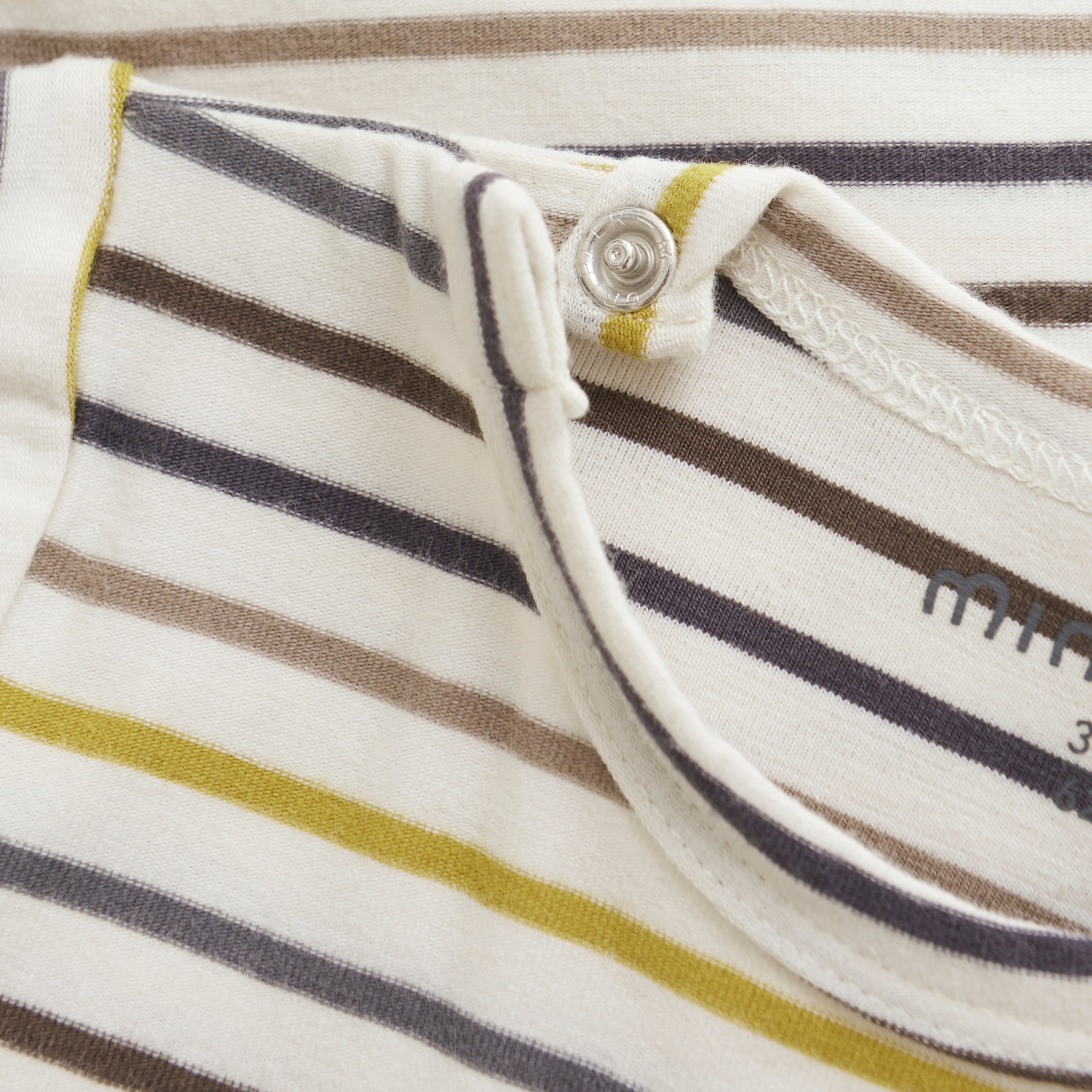 Moonbeam Baby Long Sleeve Striped Shirt - Soft Cotton Comfort for Boys & Girls - Perfect for Playdates, Family Outings & Photo Shoots