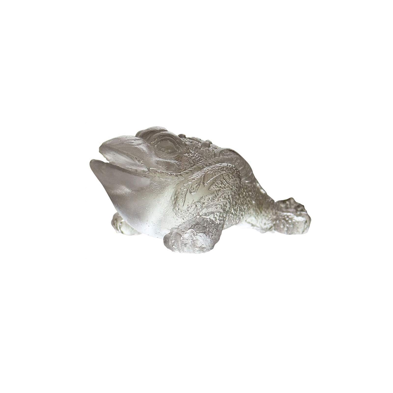 Feng Shui Money Toad Statue - 3 Legged Wealth Attracting Frog Figurine for Home, Office & Car Dashboard - Lucky Business Decor & Prosperity Gift for Good Fortune | Feng Shui Decorations for Wealth, Success & Positive Energy