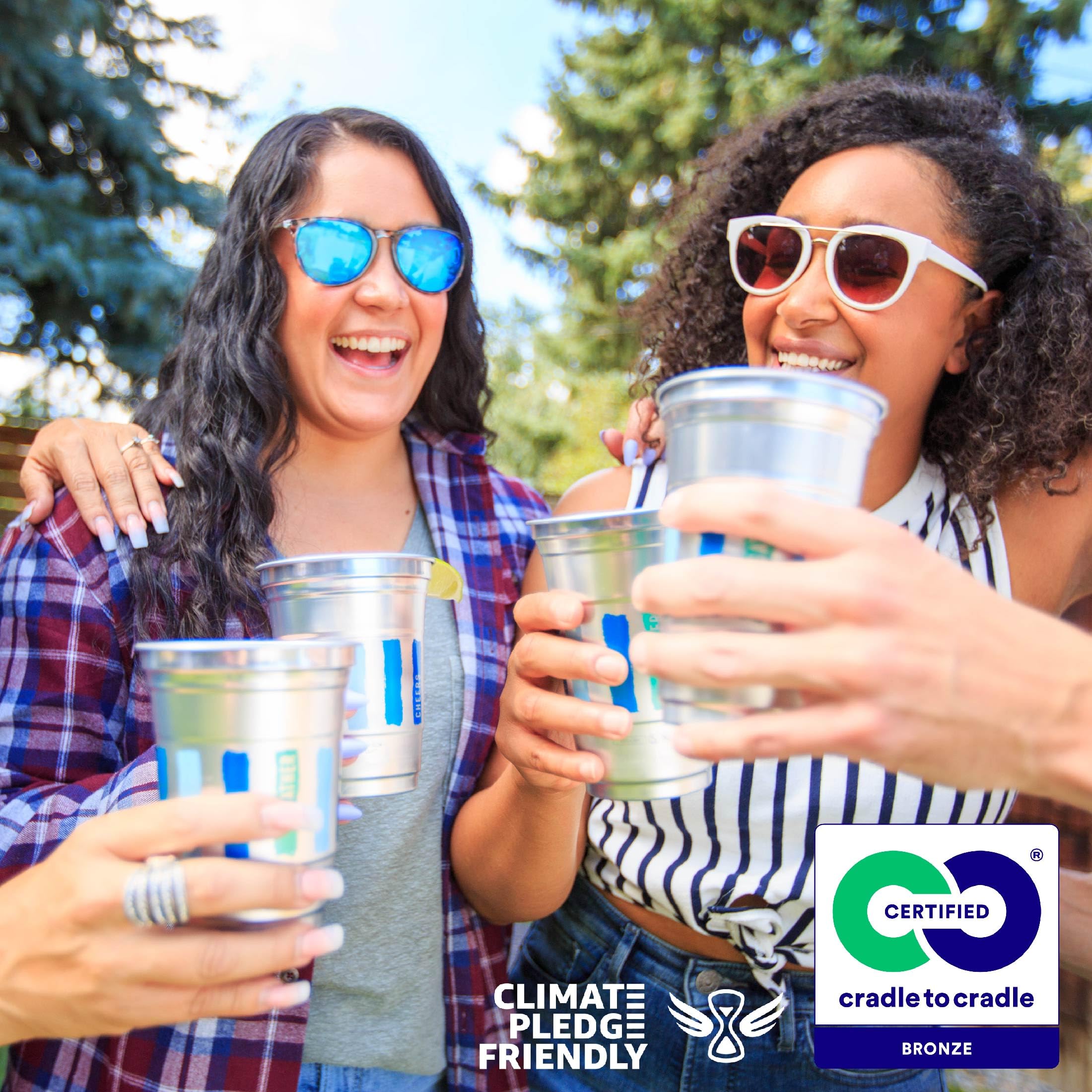 **Ball Aluminum Cup 20 oz - Recyclable Party Cups Bulk Pack (600 Cups) - Durable & Eco-Friendly for Outdoor Events, BBQs, Camping & Tailgating**