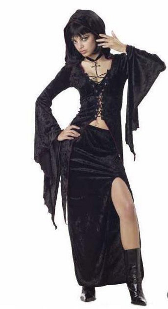 Dark Maiden Teen Costume - Black Junior (3-5) for Halloween & Cosplay