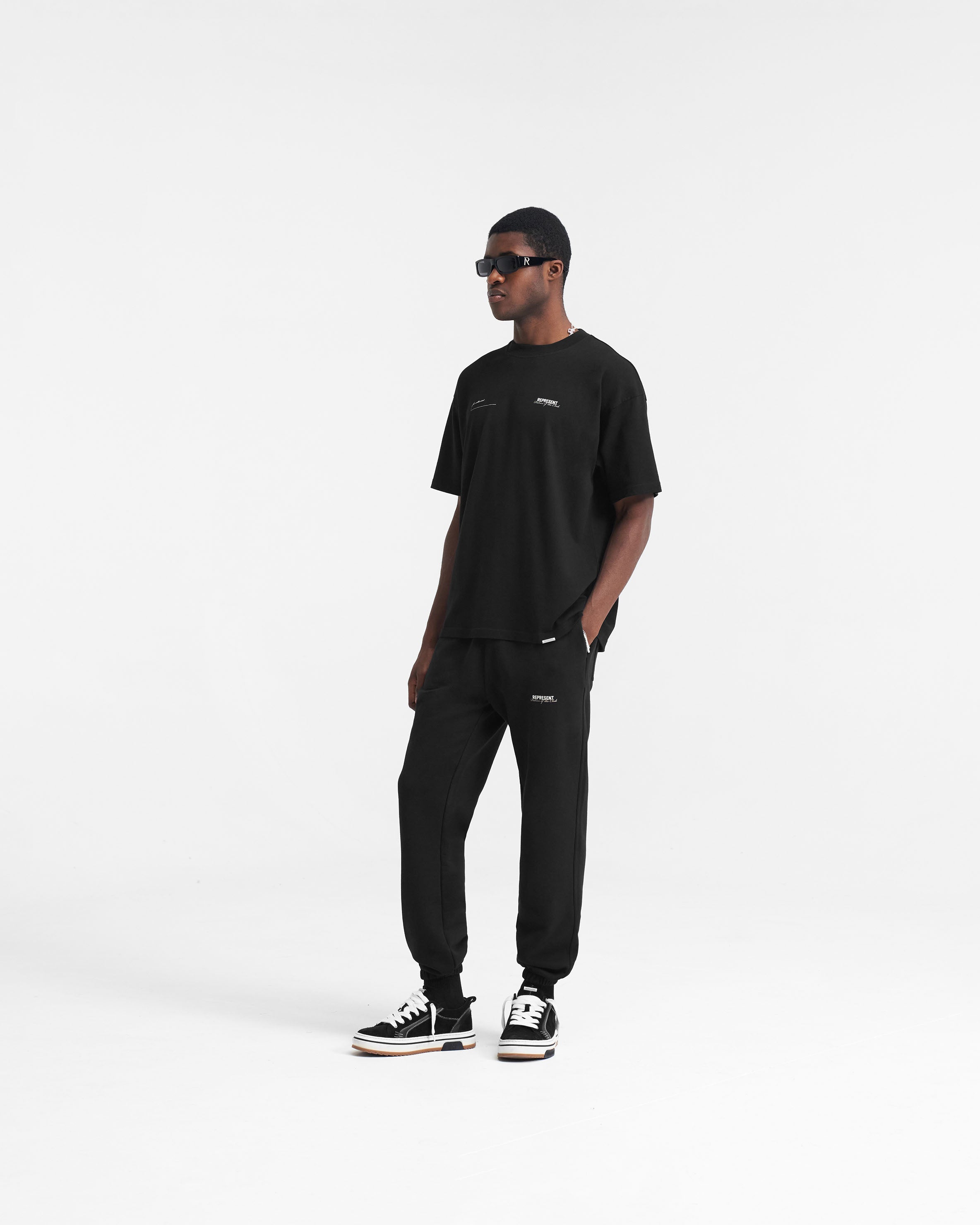 Patron Of The Club T-Shirt - Black Cotton Graphic Tee for Men | Casual Streetwear & Night Out Style