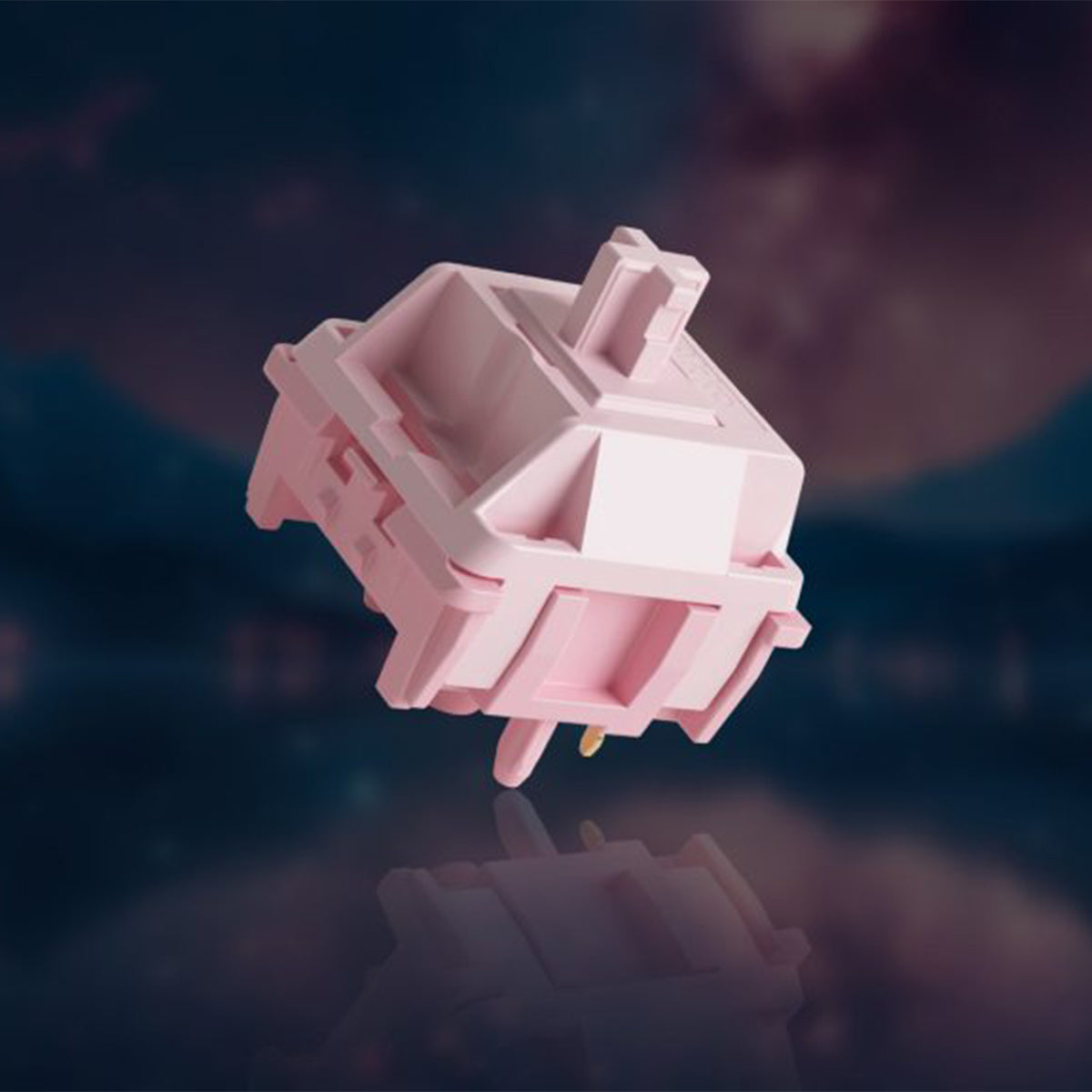 Akko Stellar Rose 5-Pin Linear Mechanical Keyboard Switches - 45pcs Pack for Gaming, Typing & Custom Keyboard Builds
