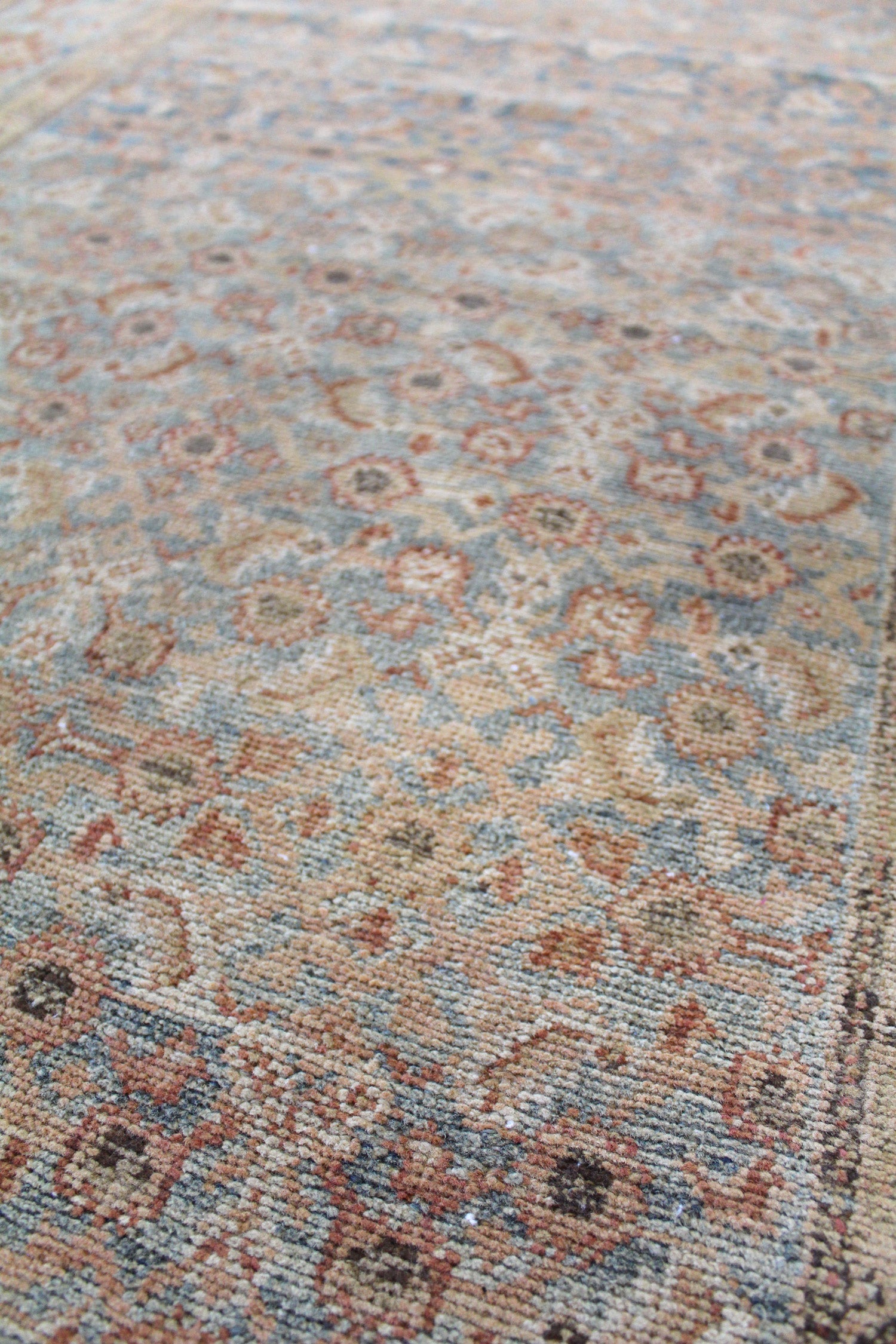 Vintage Handmade Hamadan Tribal Rug - Authentic Persian Wool Carpet for Home Decor, Living Room, Bedroom | J58190